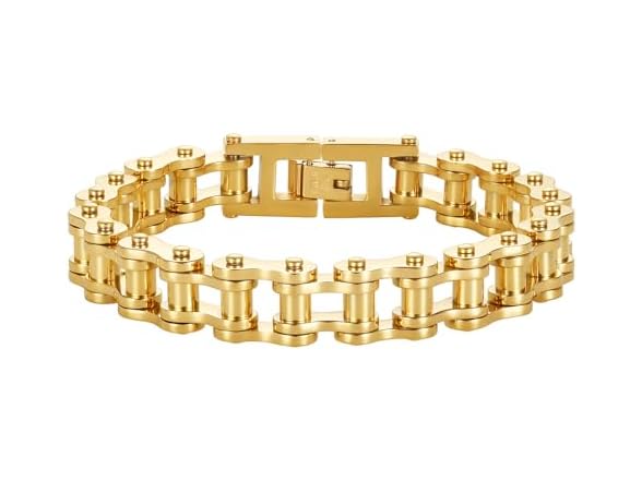 XINXUSP Motorcycle Bracelet Gold