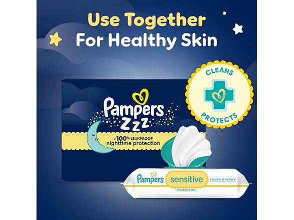Pampers | ZZZ Overnight 104 Count