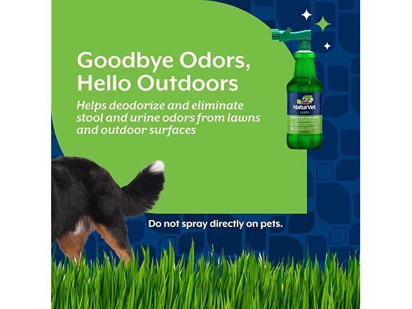 NaturVet Yd Odor Eliminator for Outdoor Dog