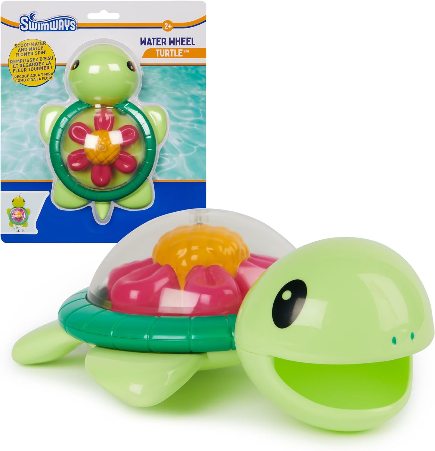 SwimWays Water Wheel Turtle Pool Toy - Gallery 8