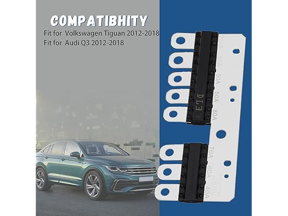 Main Fuse 5N0937629A VW Tiguan Audi Q3