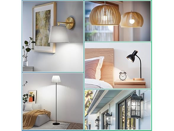 TOBUSA 24-Pack 5000K LED Light Bulbs