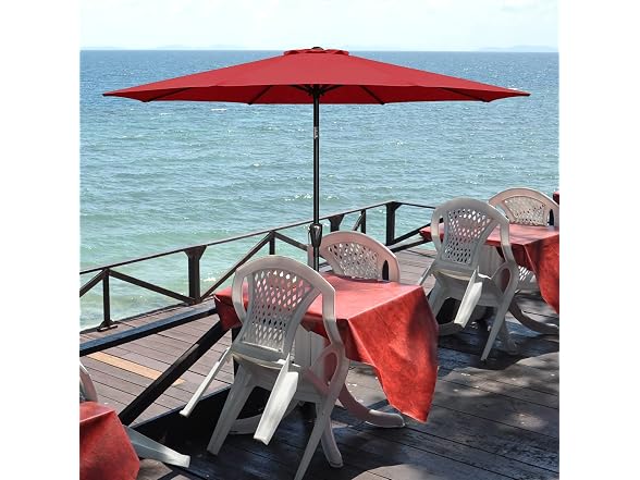 YSSOA 2 Pack 7.5' Patio Umbrella Outdoor