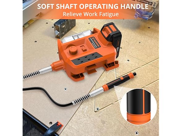 TILSWALL USPRRT01 Cordless Rotary Tool Kit Orange