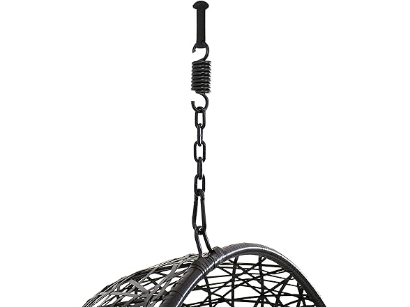 Sunnydaze Decor TF-597 Jackson Hanging Egg Chair