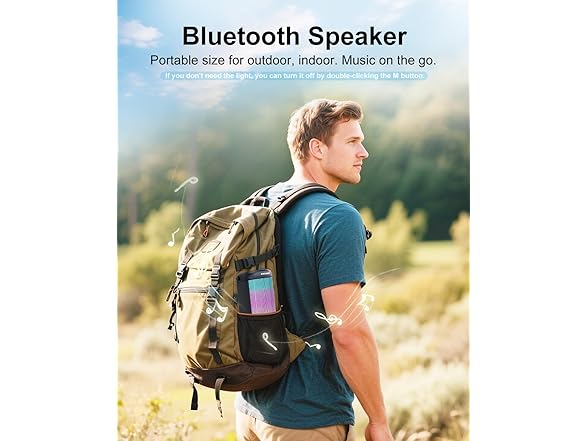 ANCOBER Cool Dazzling Bluetooth Speaker