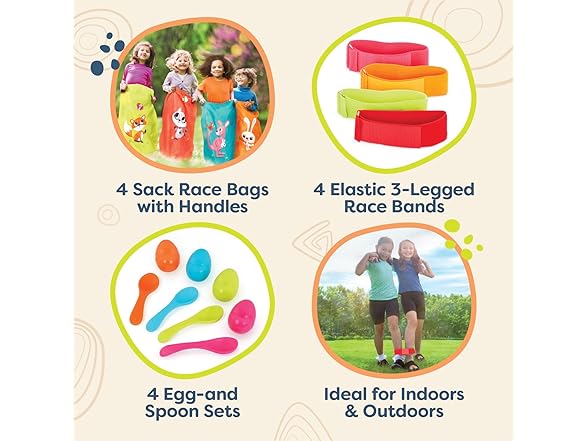 B. toys 3 Outdoor Games for Kids