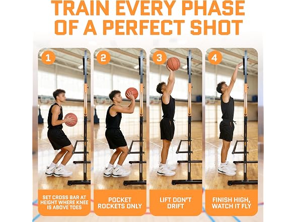ACELETIQS Basketball Shooting Trainer with