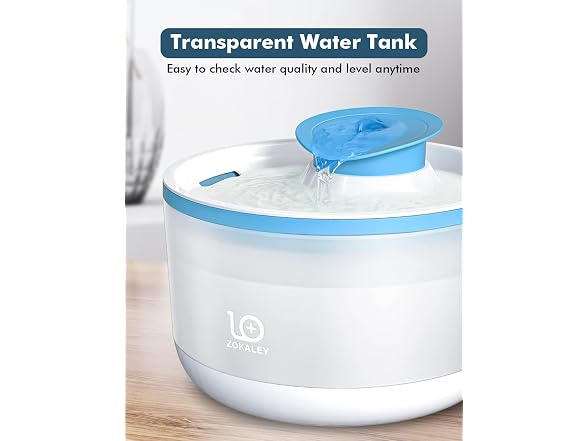 ZOKALEY Cat Water Fountain,Ultra Quiet