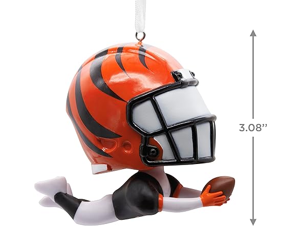 BENGALS Bouncing Buddy Ornament