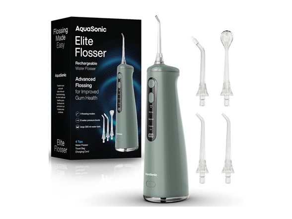 AquaSonic Elite Water Flosser Green - Gallery 2