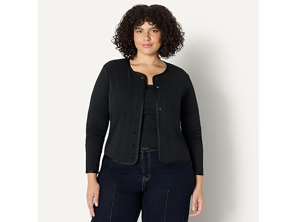 Amazon Essentials Women Slim-Fit Ribbed Cardigan Cami Set