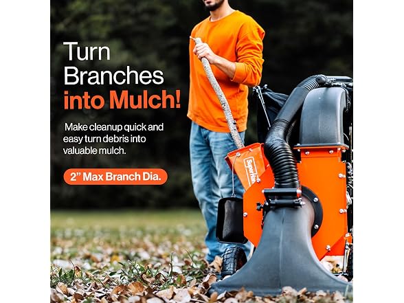 SuperHandy Leaf Vacuum & Wood Chipper