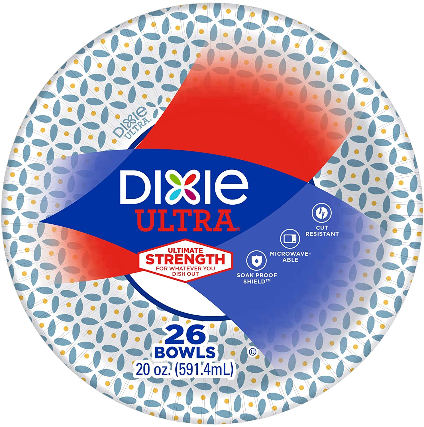 Dixie Ultra Disposable Bowls, 26 Count - Gallery 9