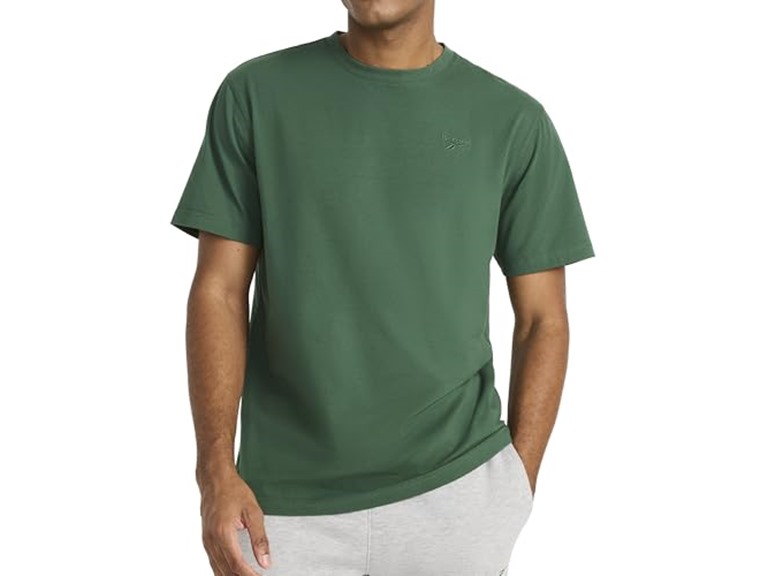 Reebok Mens Embroidery Crewneck T-Shirt - Gallery 8