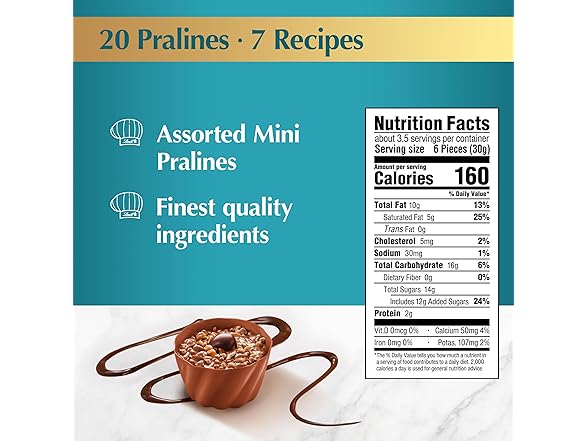 Lindt Mini Pralines Assorted Box 3.4oz