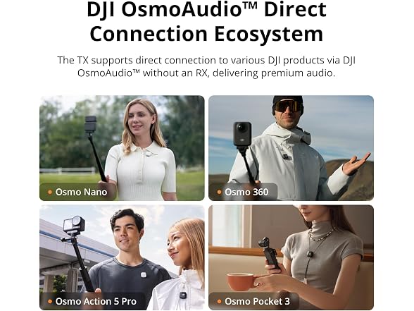 DJI Mic 2 All-in-one Wireless Microphone