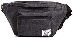Herschel Seventeen Unisex Waist Pack Black Crosshatch 3.5 L