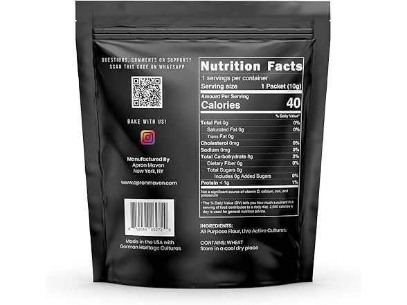 Apron Maven German Bavarian Sourdough Starter