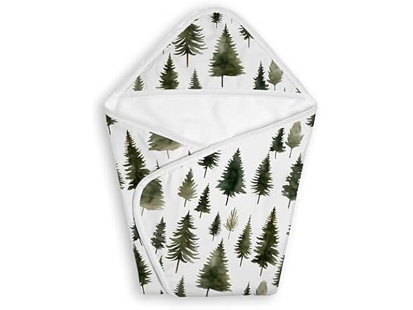 Sweet Jojo Designs Hooded Baby Towels (Sage G
