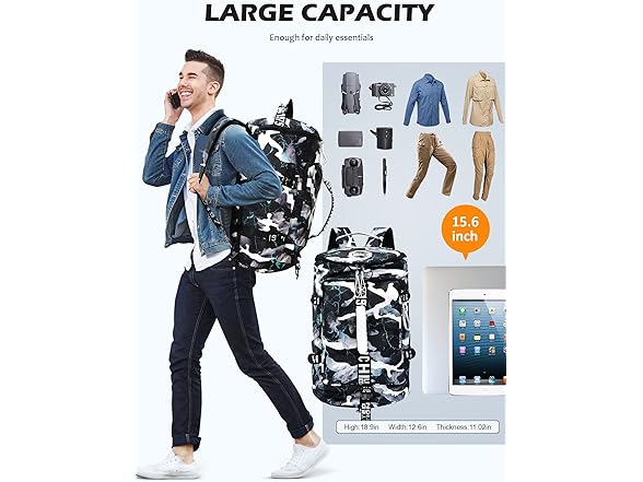 Megior 40L Weekender Backpack