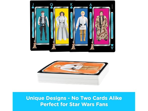 AQUARIUS Star Wars Luke Skywalker Premium Playing Cards