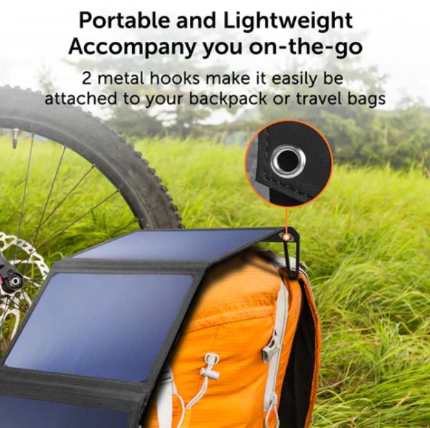 40w 18v Foldable Portable Solar Charging Panel - Gallery 16