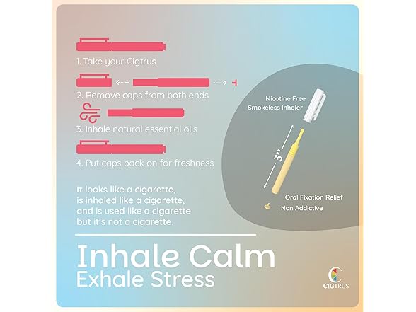 Cigtrus CIG-4PACK Smokeless Inhaler - 4 Pack
