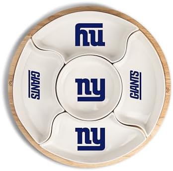 Memory Company NFL Wood Serving Compartment Tray