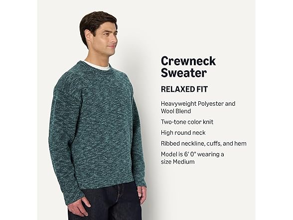 AE Mens RelaxedFit MultiColor Sweater