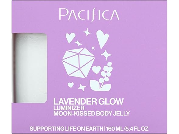 Pacifica Lavender Glow Shimmering Body Jelly