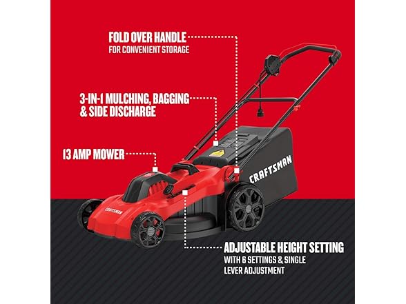 CRAFTSMAN CMEMW213 Electric Lawn Mower