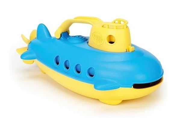 Green Toys Submarine in Yellow & blue