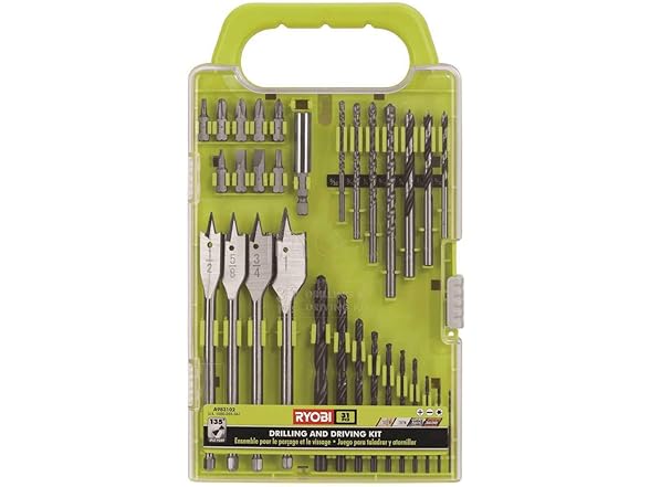 Ryobi Kit 31 Pieces Drilling and screw