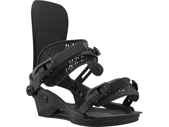 Union Atlas Men's Snowboard Bindings (Black 23, Large)