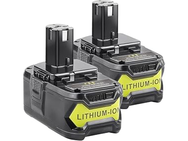 $49.99, Was $99.99, 50% Off! Simple Plus Replacement Battery  Ryobi 18V ONE+ 6Ah dealfomo