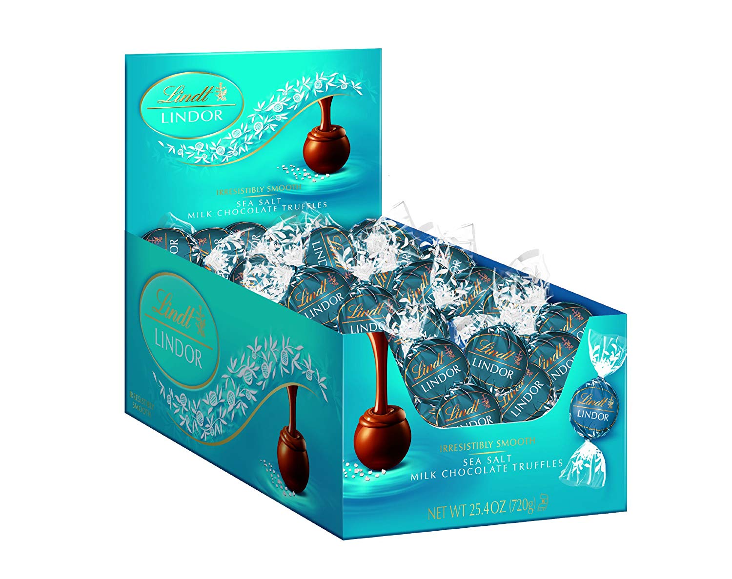 Lindt Lindor Sea Salt Milk Choc Truffles - Gallery 4