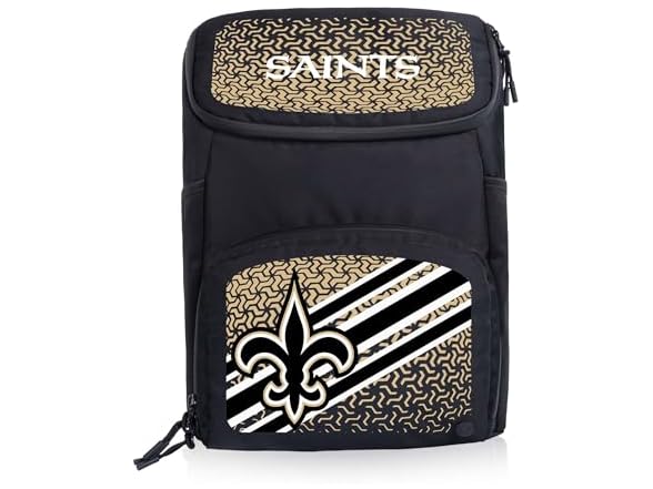 PICNIC TIME NFL New Orleans Saints PTX 2.0 Tarana Upcycled Cooler