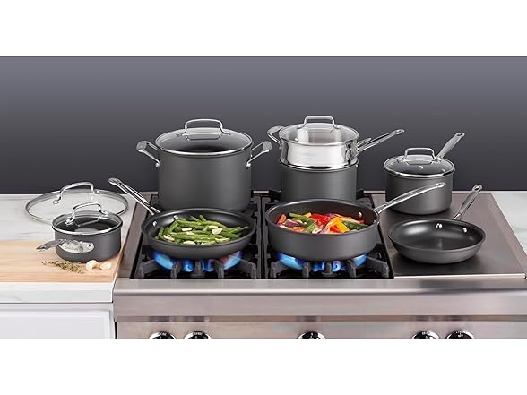 Cuisinart Chef's Classic™ Nonstick Hard Anodized Cookware 13 Piece Set