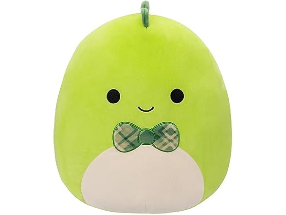 Squishmallows Original 12" Danny Dino with Bow Tie