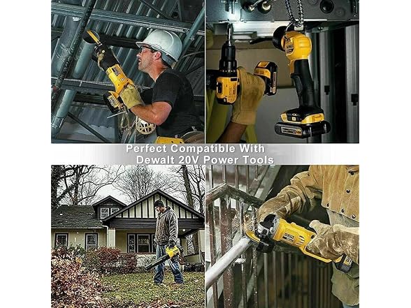 LONG FIT DCB205 2-Pack 20V Max 6.0AH for Dewalt