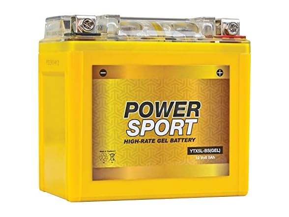 ExpertPower YTX5L-BS Gel Battery 12V
