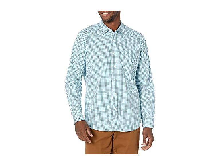 Amazon Essentials Mens LS Casual Poplin Shirt - Gallery 41