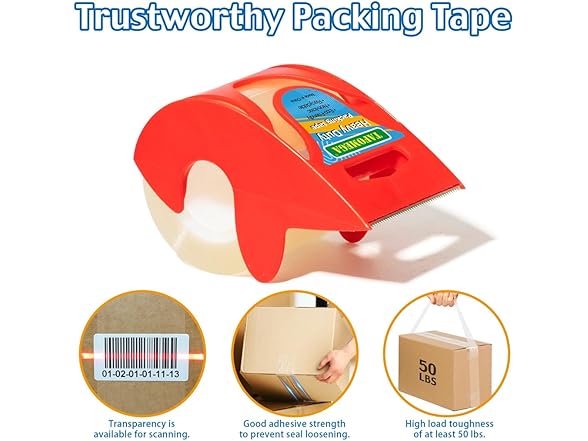Tafomega Clear Packing Tape
