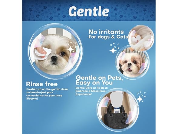 Petazy Pet Eye Wipes Tear Stain Remover