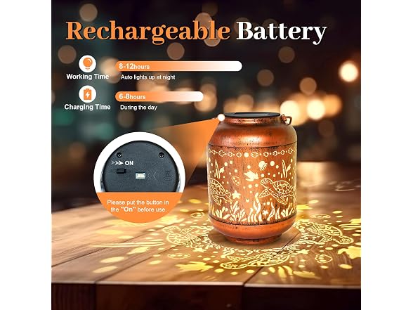 GOTOME Sea Turtle Solar Lantern