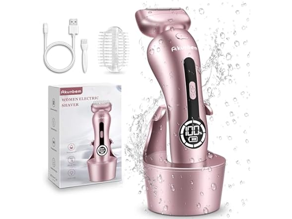 2 Pack Electric Razor for Women