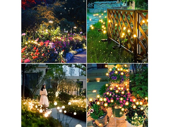 4-PK Firefly Lights with Flexible Wires Multi Color - Gallery 22