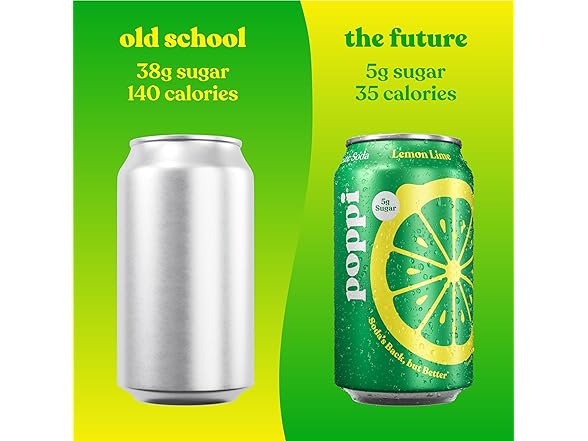 12PK Poppi Sparkling Prebiotic Soda Major Mix Variety