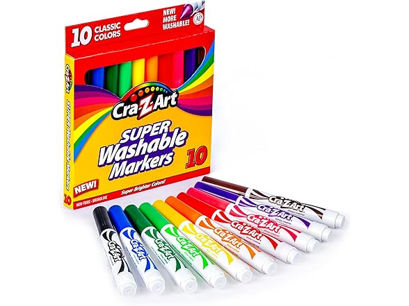 Cra-Z-Art Markers, Crayons, Colored Pencils